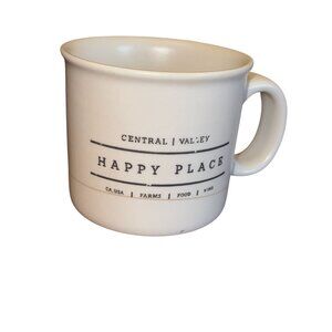 Mercantile 12 Ceramic Mug Happy Place Central Valley Design